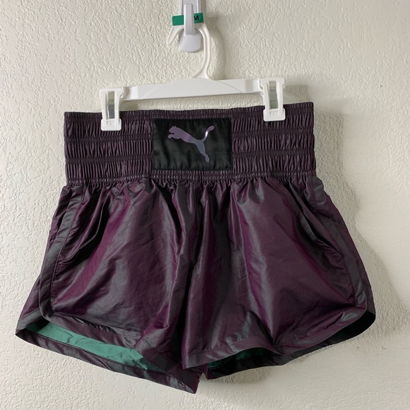 puma iridescent shorts